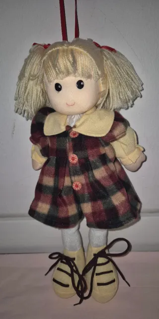 Lote 2 muñecas de tela