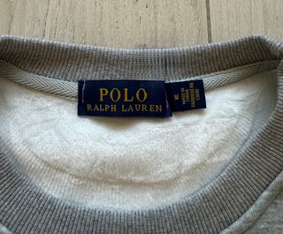 Sudadera Polo Ralph Lauren Gris Talla S