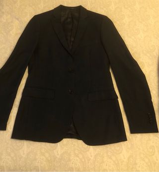 Traje azul marino chico 18 años (licenciatura)