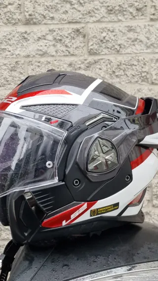 Casco de moto modular LS2 advant x