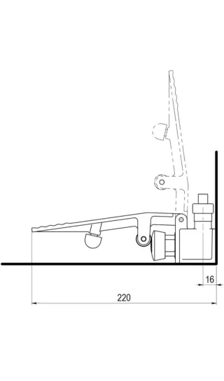 Grifo Pedal Presto SOL 520/630