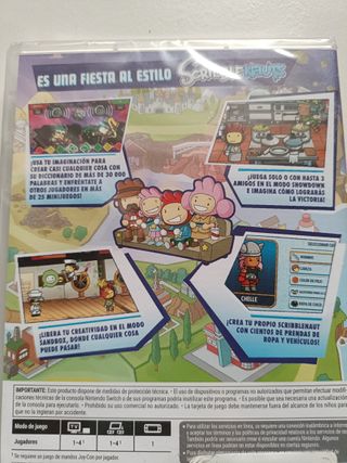 ScribbleNauts Showdown Nintendo Switch precintado