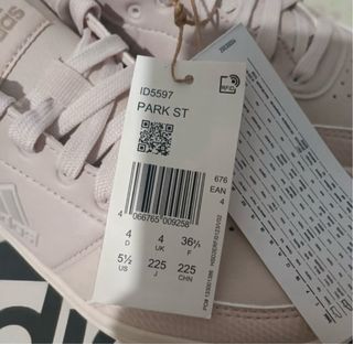 Zapatillas Adidas Mujer Talla 36.5 Beige/Rosa