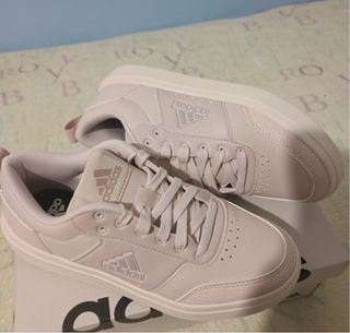 Zapatillas Adidas Mujer Talla 36.5 Beige/Rosa