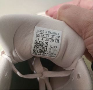 Zapatillas Adidas Mujer Talla 36.5 Beige/Rosa