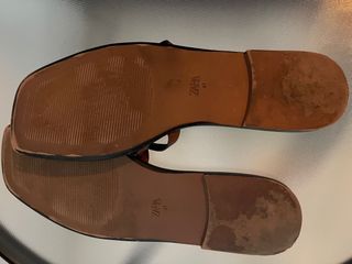 Sandalias Zara Marrón Talla 41