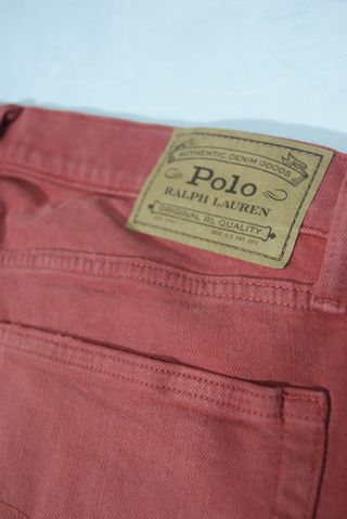 Jeans Polo Ralph Lauren Uomo Rossi W32 L32