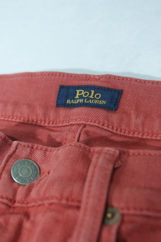 Jeans Polo Ralph Lauren Uomo Rossi W32 L32