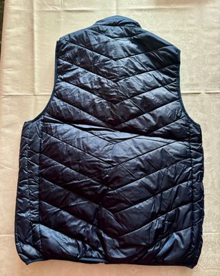 Chaleco térmico calefactable azul