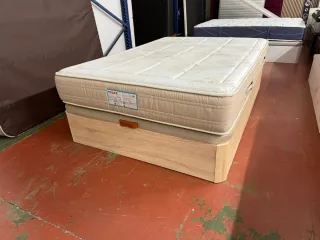 135x190 COLCHÓN FLEX GOUDA VISCO + CANAPÉ