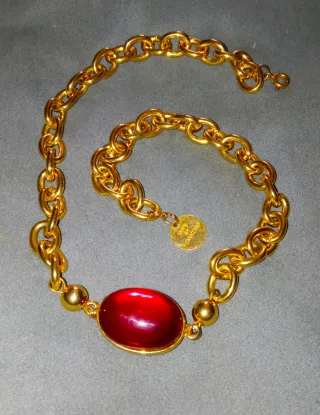 ‼️RARA‼️Collana  Toupie Helieta Caracciolo  VINTAG