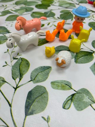 Muñeco y animales Pinypon años 90