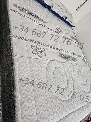 Colchón y canapé 160x200 visco-muelles 27cm