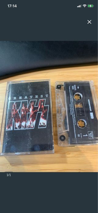 Kiss Greatest Hits Cassette