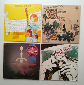 (1/2) Discos de vinilo a 10 € Compra mínima 3 ud.
