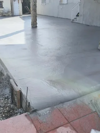 Impresión de hormigón para exteriores