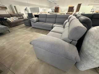 ESQUINERO ELEGANTE Y MODERNO NUEVO EN GRIS CLARO