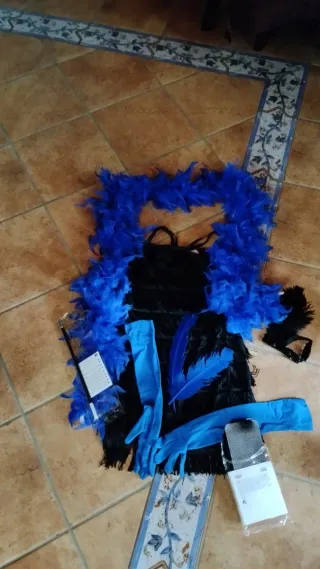 Disfraz Cabaretera Niña Talla 10