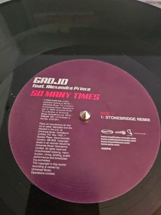 Gadjo Feat. Alexandra Prince - So Many Times