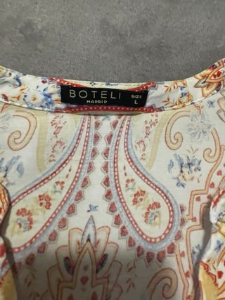 Blusa BOHEME Estampada Multicolor Talla XXL