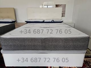 Pack colchón y canapé 180x200 visco-muelles 27cm