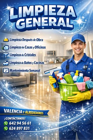 Limpieza General Valencia y alrededores