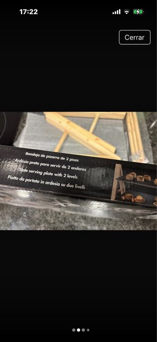 Bandejas de pizarra para servir