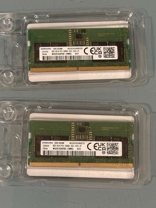 Samsung 2x 8GB DDR5 SODIMM RAM (16GB)