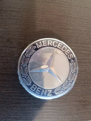 4 Coprimozzo Mercedes 75mm tappi borchie ruota