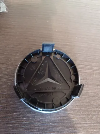 4 Coprimozzo Mercedes 75mm tappi borchie ruota