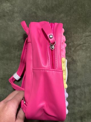 Mochila infantil unicornio pop it