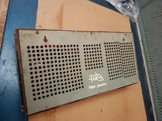 Antiguo Panel Taller Motos Eléctrico Ferve Junior