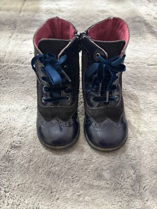 Botas Titanitos Talla 25 Azul Marino