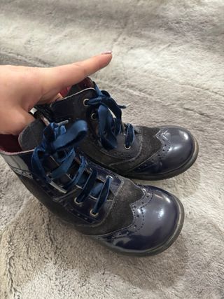Botas Titanitos Talla 25 Azul Marino