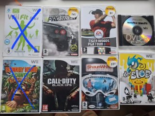 Pack Videojuegos Wii: Acción, Carreras y Deporte