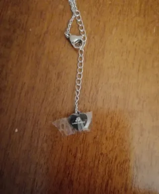 Collana LUCA BARRA perle e cuore argento