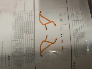 Defensas Originales CFMoto 450MT Plata