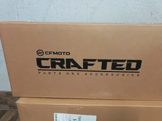 Defensas Originales CFMoto 450MT Plata