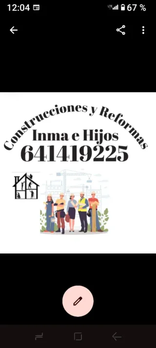 Reformas,inspección de tejados,alicatados,etc