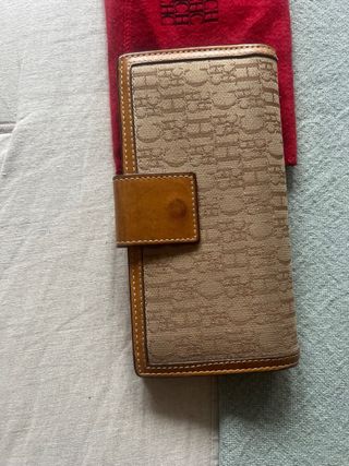 Monedero Carolina Herrera Marrón