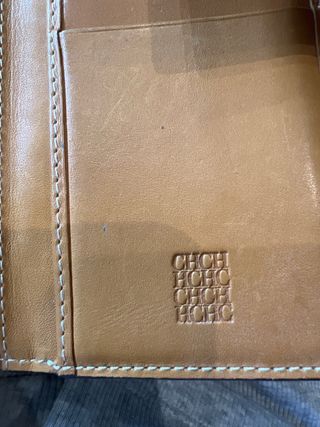 Monedero Carolina Herrera Marrón