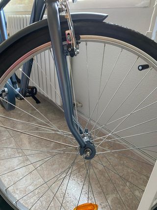 Bicicleta Urbana B'TWIN Gris