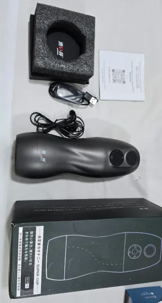 Dispositivo para hombre con calor y vibración