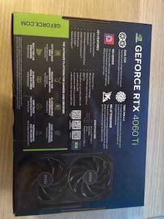 Tarjeta Gráfica MSI RTX 4060 Ti 8GB