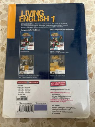 LIVING ENGLISH 1 BACH SB ED.14 Burlington Books