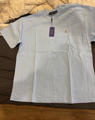 T-shirt Polo Ralph Lauren Azul Claro XXL Nova