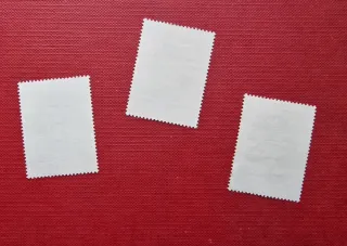 Set 3 Francobolli Italia Michelangelo