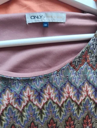 Vestido Only Talla XS Ajustado Multicolor