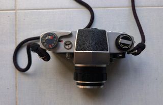 Cámara Miranda + Flash Bauer E25A