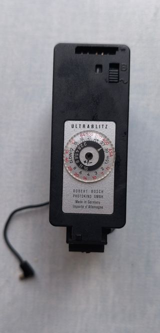 Cámara Miranda + Flash Bauer E25A